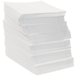 Lösblad A4, hålat, linjerat brett, 3000/fp