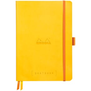 Rhodia Goalbook soft daffodil A5 dot ivory