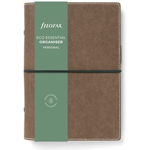 Filofax Eco Essential Personal Systemkalender Mörk Valnöt