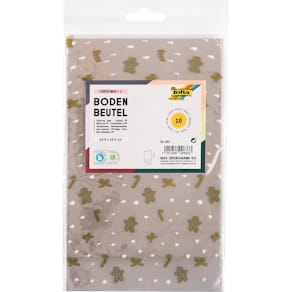 Cellglasbeutel Folia, Weihnachten, 10 St