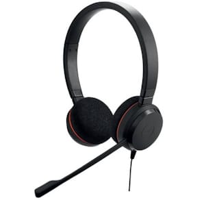 Headset Jabra Evolve 20 MS Duo, USB, schwarz