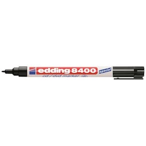 Märkpenna Edding 8400 CD/DVD Svart, 0,5-1mm
