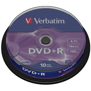 DVD+R 16x 4,7GB spindle (10)