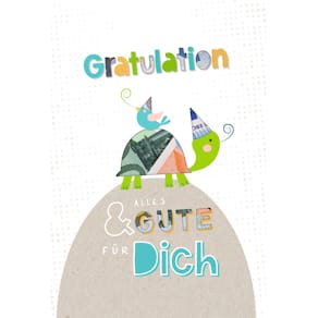 Geburtstagskarte SKORPION Geldschein