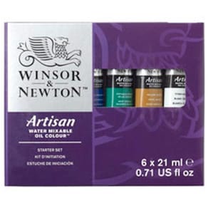 Oljefärg Artisan, 21ml x 6 färger