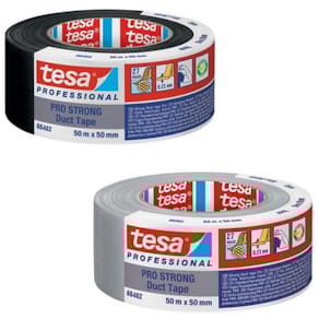 Vävtejp TESA PRO STRONG 50mmx50m silver