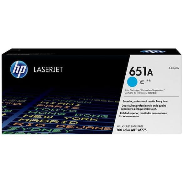 Toner HP CE341A 16K blå