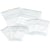 Blixtlåsppåse 40x60 mm skrivfält 100-pack