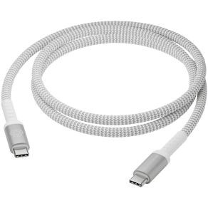 Re-charge - BRD Cable - USB-C to USB-C, White (1.2m)