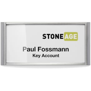 Namensschild Durable Classic, mit Magnet, 10 Stück