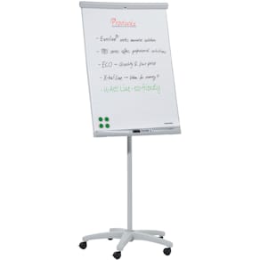 Flipchart FRANKEN Mobil U-Act!Line, 70 x 100 cm, hellgrau