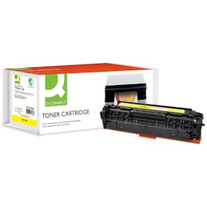 Lasertoner Q-CONNECT KF17036, gelb, kompatibel mit CF382A, 2.700