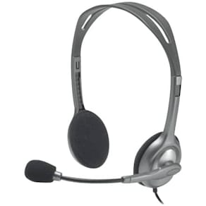 Headset Logitech H110 Stereo, schwarz