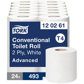 Toalettpapper TORK Adv T4 2-lag 4/fp