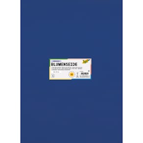 Blumenseide Folia, 50 x 70 cm, dunkelblau
