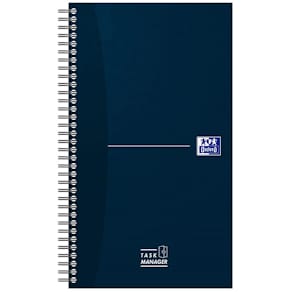 Anteckningsblock OXFORD Task Manager blå