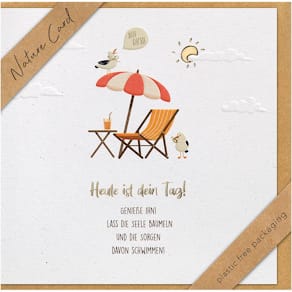 Glückwunschkarte BSB Nature Card, mit Umschlag, bunt