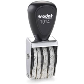Datumsstempel trodat Classic 1014, schwarz