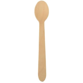 Kaffeelöffel PAPSTAR Pure, Holz, 11 cm, 100 St., braun