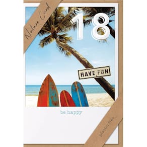 Geburtstagskarte BSB Zahl 18