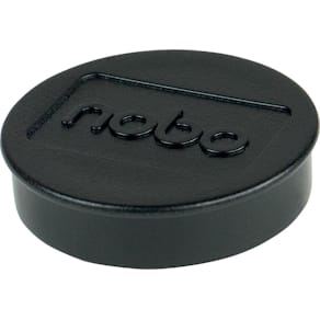 Magneten Nobo, voor whiteboard, 38 mm, zwart, pak van 10 stuks
