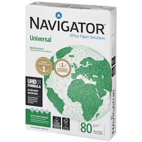 Kopierpapier Navigator, A4, 80 g/m², 500 Blatt, weiß