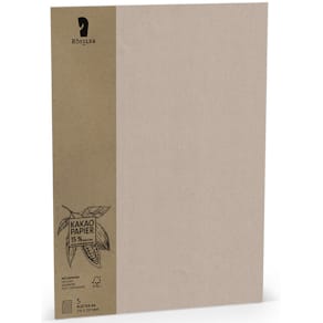 Briefpapier Rössler Terra, A4, 120 g/m², kakao, 5 Blatt