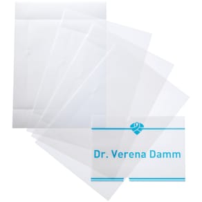 Beschriftungsfolie Durable CRYSTAL SIGN refill, 210 x 148 mm