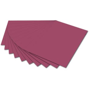 Fotokarton Folia, A4, weinrot, 300 g/m², 50 Blatt