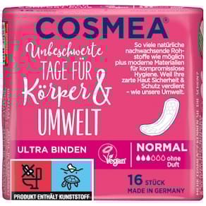 Binden COSMEA Comfort Plus Ultra, 16 Stück