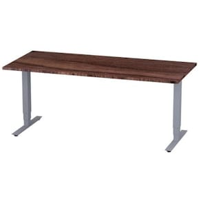 Bord höj/sänk Pro 1800x800 valnöt/silver