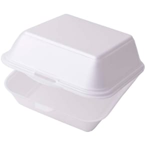 Burgeræske XXL, hvid XPS 205x205x110 mm, 200 stk