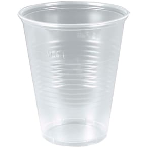 Drikkebæger Plast, 0.300 l, PP+PE transparent, Klar, pose a 50
