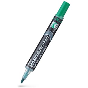 Whiteboardpenna PENTEL Maxiflo Flex grön