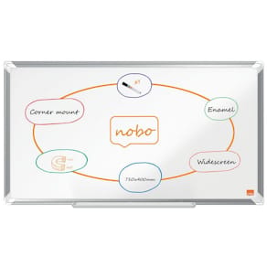 Whiteboard NOBO premium emalj 32'