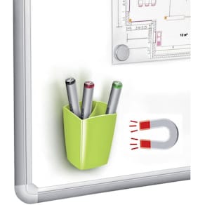 Schreibköcher CEP 530M, magnetisch, grün