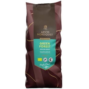 Kaffebönor A.NORDQUIST Green Forest, mellan-mörkrost, 1000g