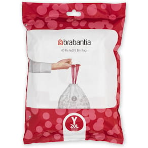 Insatspåse Y BRABANTIA 20L vit 40/fp
