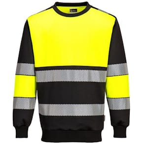 Varselsweatshirt PW376 Hi-Vi Klass 1 4XL