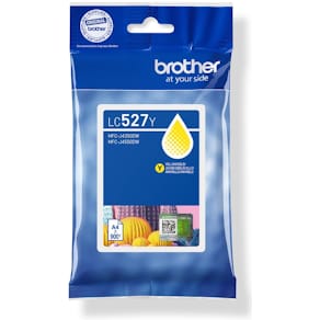 Bläckpatron BROTHER LC527Y 0,9K gul
