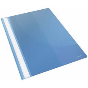 Tilbudsmappe Esselte A4 blå, PP plast, 25 stk