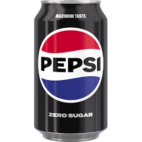 Frisdrank Pepsi Zero Sugar, blik 33 cl, pak van 24 stuks