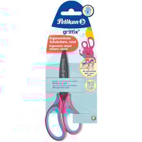 Schulschere Pelikan griffix LovelyPink, rechts