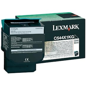Toner LEXMARK C544X1KG 6K svart