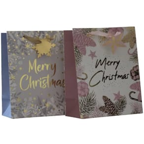 Geschenktragetasche PBS XMAS, sortiert, 180 x 180 x 100 mm