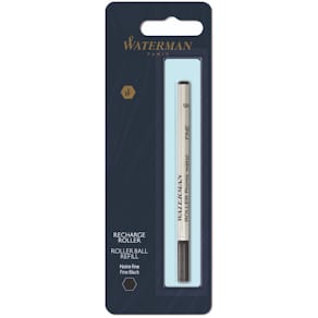 Rollerballmine Waterman, F, schwarz, 1 Stück