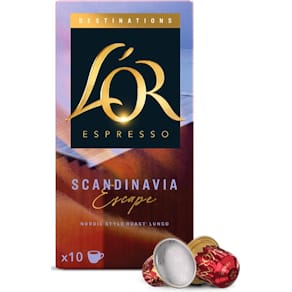 Koffiecapsules Douwe Egberts L'OR Destinations, Scandinavia, pak