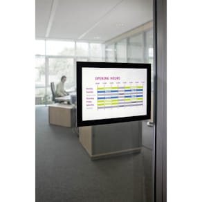 Magnetram DURABLE Duraframe A5, svart ram, självhäftande, 2/fp