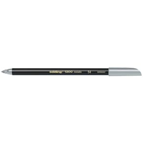 Fasermaler edding, metallic silber