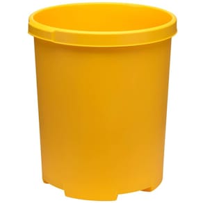 Papierkorb HAN Klassik XXL, 50 l, rund, gelb